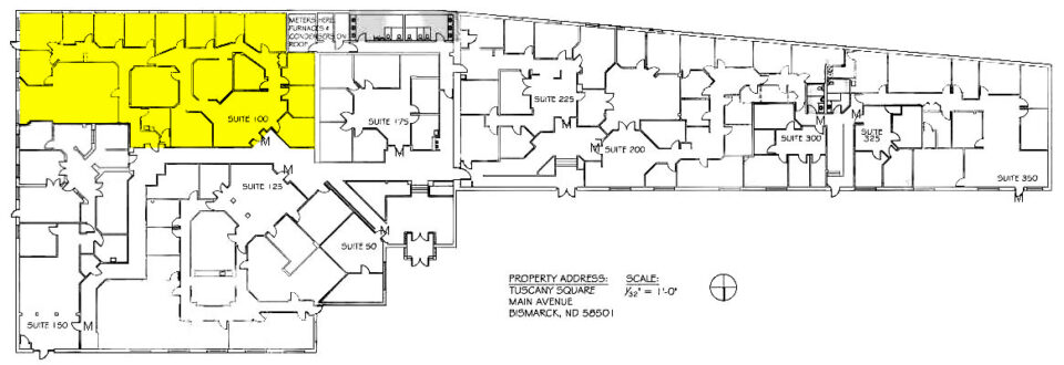 Suite 100 Floorplan